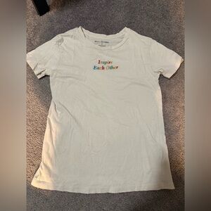 Inspire Each Other Cream T-Shirt